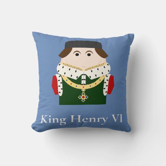 Coussin Henry VI, roi Lancastrien d'Angleterre (Recto)