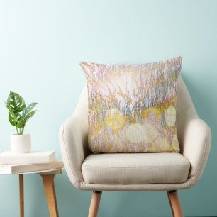 Coussin Herbe marine ensoleillée