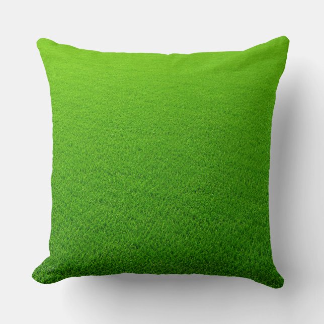 Coussin Herbe Verte (Recto)