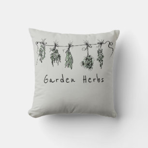Coussin Herbes du jardin
