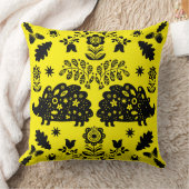 Coussin Hérisson Art populaire (Couverture)