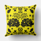 Coussin Hérisson Art populaire (Verso)