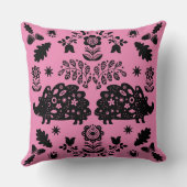 Coussin Hérisson Art populaire (Verso)