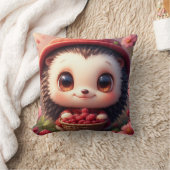 Coussin Hérisson de dessin animé adorable (Couverture)