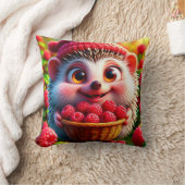 Coussin Hérisson de dessin animé adorable (Couverture)