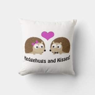 Coussin Hérisson et baisers Hérisson