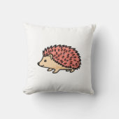 Coussin Hérisson Rose (Recto)