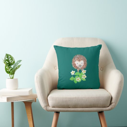 Coussin Hérisson souriant (Chaise)