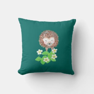 Coussin Hérisson souriant