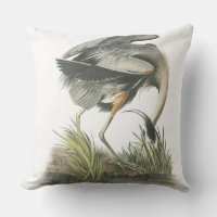 Héron de grand bleu par Audubon