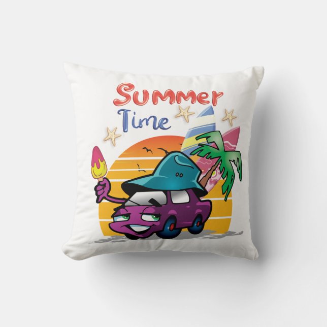 Coussin Heure d'été (Recto)