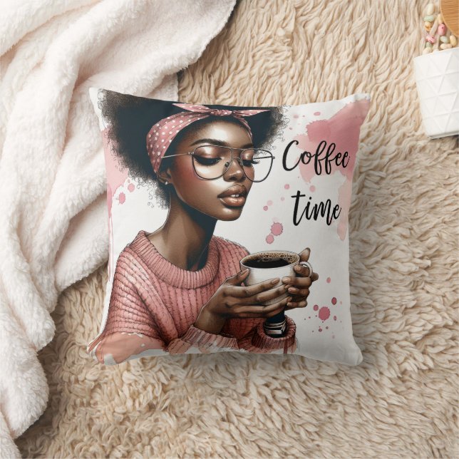 Coussin Heure du café (Couverture)