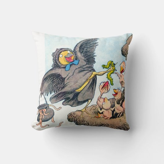 Coussin Heure du repas (Recto)
