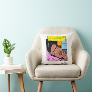 Coussin Heures solitaires Réflexion Saint-Valentin Romance