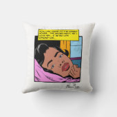 Coussin Heures solitaires Réflexion Saint-Valentin Romance (Verso)