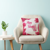 Coussin Heureuse Sainte-Valentin (Chaise)
