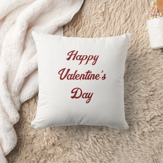 Coussin Heureuse Sainte-Valentin (Couverture)