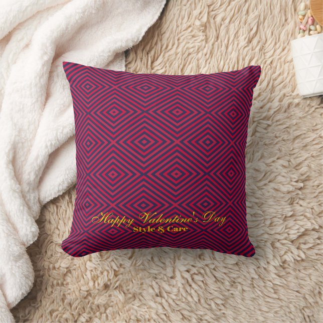 Coussin Heureuse Sainte-Valentin (Couverture)