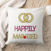 Coussin Heureusement Mariés (Couverture)
