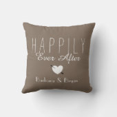 Coussin Heureusement pour toujours carreau (Verso)