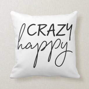 Coussin heureux fou