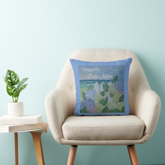 Coussin Heureux Jamais Après La Plage (Chaise)