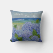 Coussin Heureux Jamais Après Seashore (Recto)