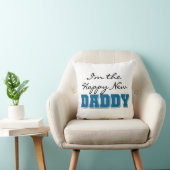 Coussin Heureux nouveaux cadeaux papa (Chaise)