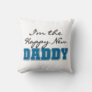 Coussin Heureux nouveaux cadeaux papa