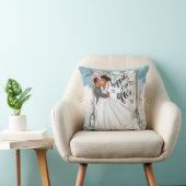 Coussin Heureux toujours après que je fais Mariage Keepsak (Chaise)