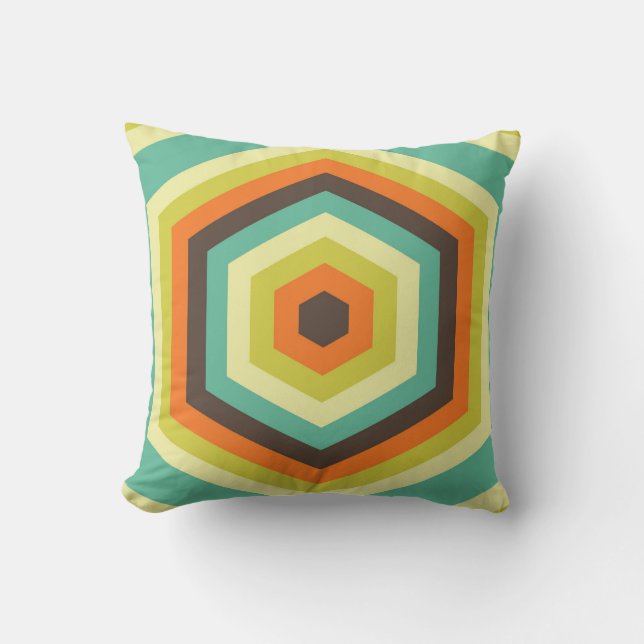 Coussin Hexa Groove Echos (Recto)