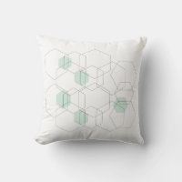 Hexagones géométriques minimalistes modernes du mi