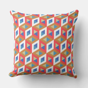 Coussin Hexagons décoratifs Motif mosaïque #3