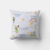 Coussin Hey Diddle Diddle - Nursery Rhyme Thlow Pillow (Recto)