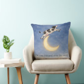 Coussin Hey Diddle Diddle Vache au-dessus de la Lune Couss (Chaise)