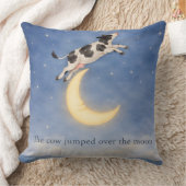 Coussin Hey Diddle Diddle Vache au-dessus de la Lune Couss (Couverture)