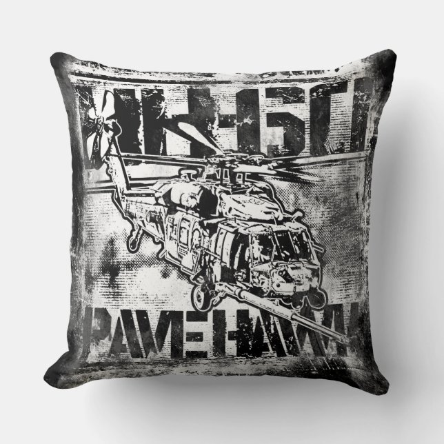 Coussin HH-60 Pave Hawk Throw Pillow (Recto)