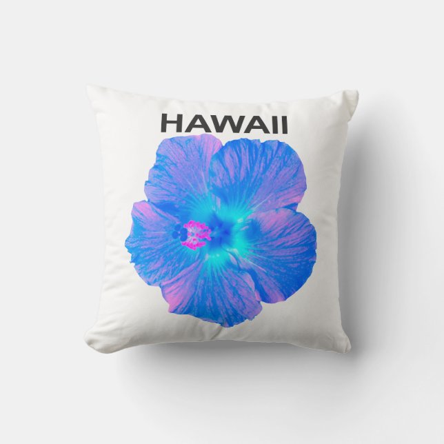 Coussin Hibiscus d'Hawaï (Recto)