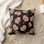 Coussin Hibiscus Floral Art (Couverture)