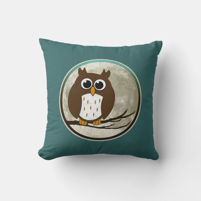 Coussin Hibou (Recto)