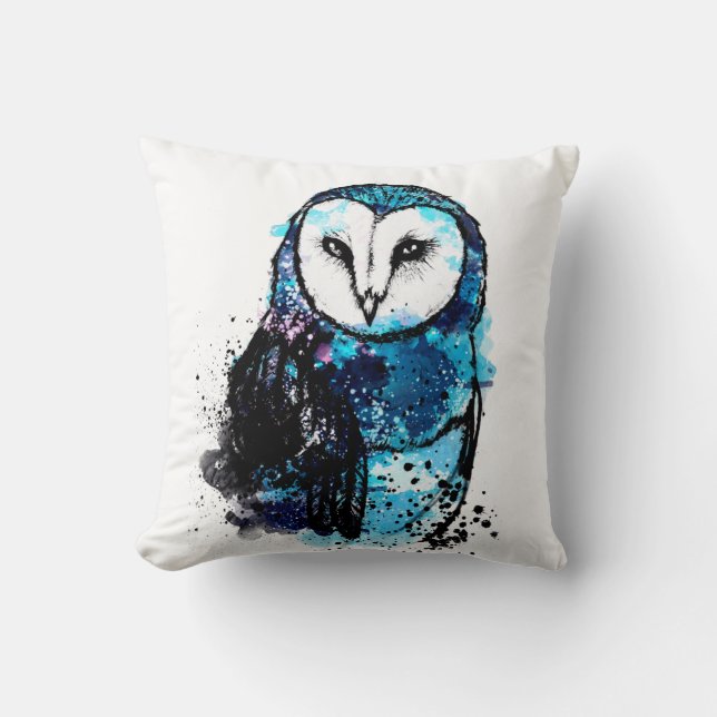 Coussin Hibou (Recto)