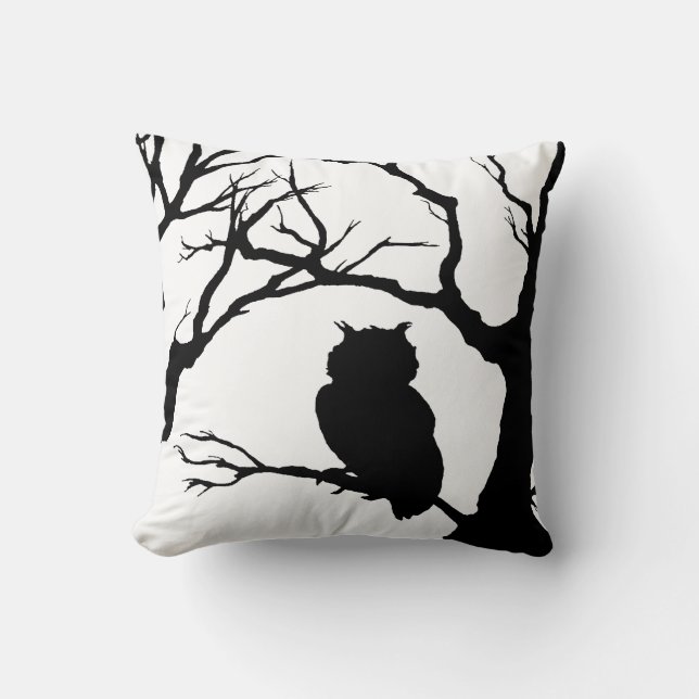Coussin Hibou/carreau (Recto)