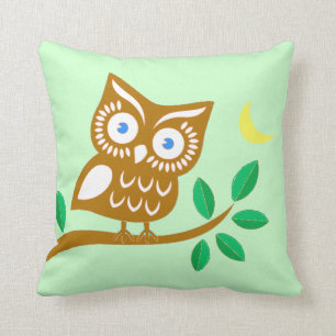 Coussin Hibou mignon