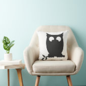 Coussin HIBOU observé par croix (Chaise)
