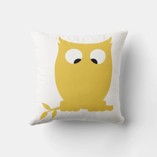 Coussin HIBOU observé par croix (Verso)