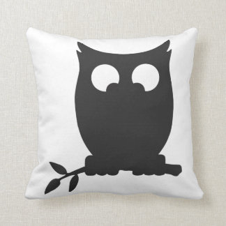 Coussin HIBOU observé par croix