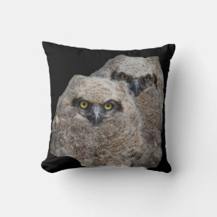 Coussin Hiboux