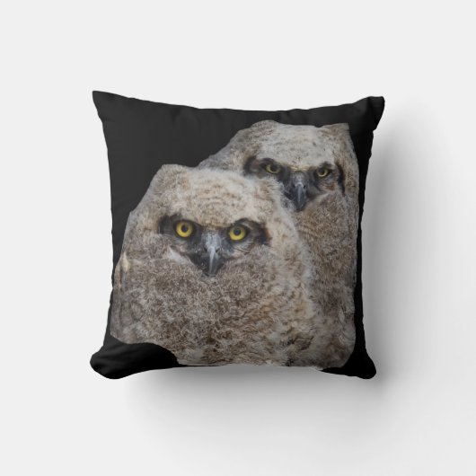 Coussin Hiboux (Recto)