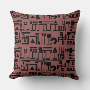 Coussin Hiéroglyphes Aliens
