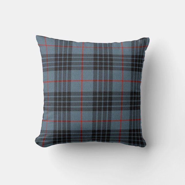 Coussin Highland MacKay Blue Tartan (Recto)